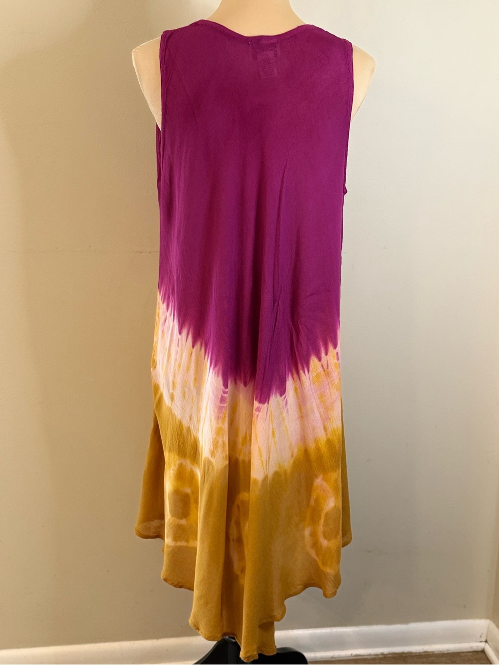 Sante’ Classics tie dye embroidered midi dress swim coverup OS - Picture 4 of 10